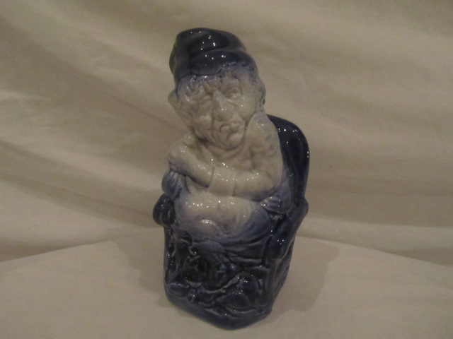 blue scrooge toby jug